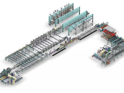 Keilzinkenlinie bei Sokol Timber Company in Betrieb genommen