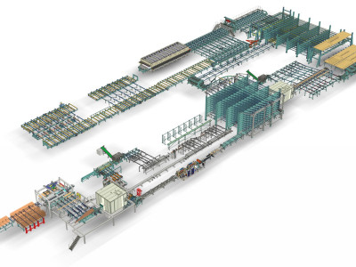 Segezha Group hat die erste in Russland CLT-Produktionslinie in Betrieb genommen