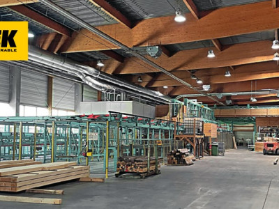 Multifunctional glued laminated timber production