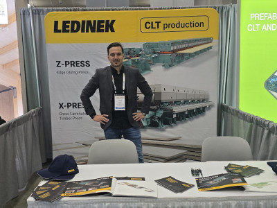 Ledinek Engineering s prisotnostjo na največjih sejmih utrjuje svoj globalni ugled in odpira nove priložnosti na ameriškem trgu masivnega lesa