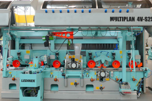 4. MULTIPLAN 4V-S250 строгальный станок для обработки ламелей для поперечных слоев