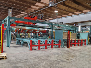 1.	Package handling with de-stacking and slat manipulation