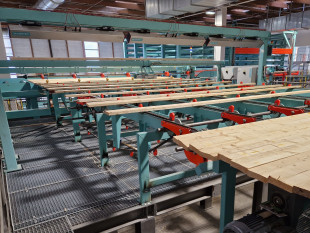 3.	Measuring section with sorting and Optifeed loading