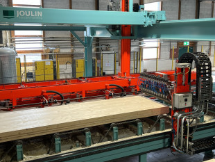 14.	Vacuum layup station, glue application, and XM-Press
