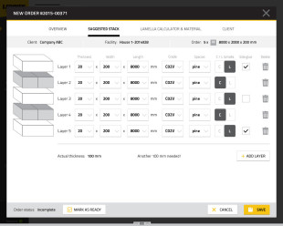 CLT Manager interface