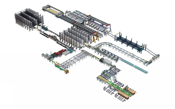 CLT production line Japan