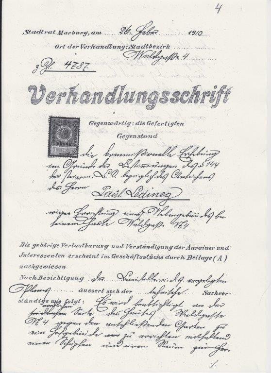 Договор продажи, источник: местный архив г. Марибор